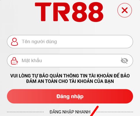 Đăng nhập tài khoản